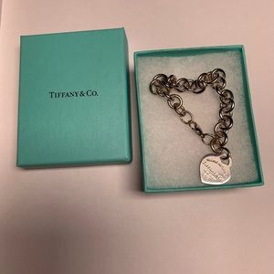 Tiffany & Co. Heart Tag Charm Bracelet